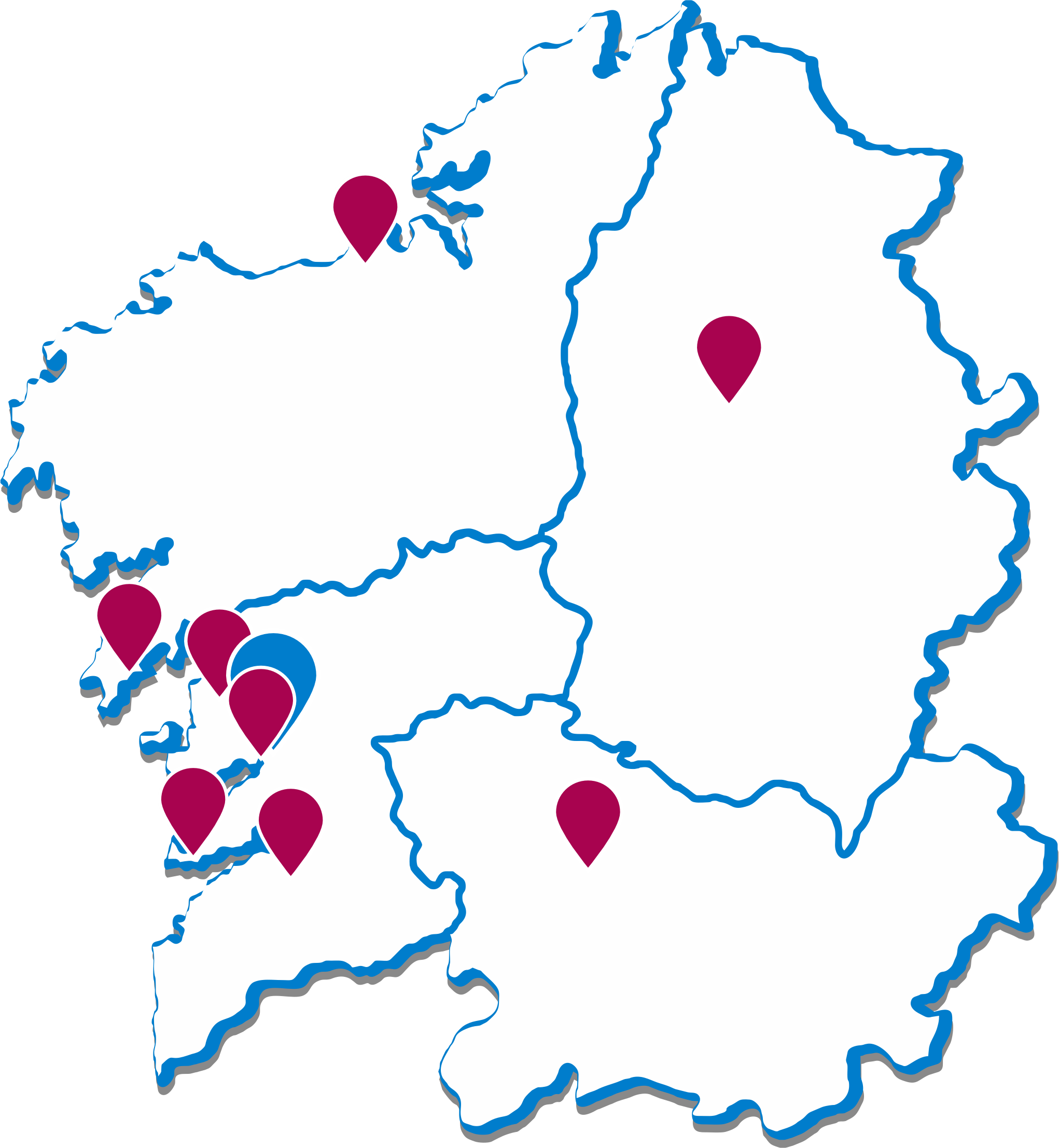 Mapa de tiendas Dispaint